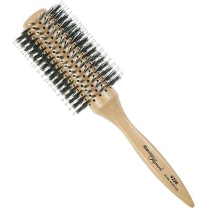 Ronde Borstel - Voedende Natuurlijke Haarborstel - Zwijnenborstel voor Volumineuze Kapsels