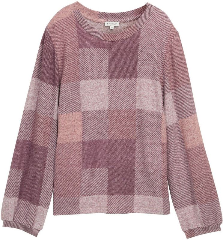 Tom Tailor - 1044923 - T-shirt - Cosy - Met Lange Mouwen