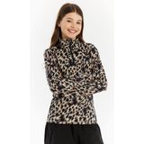 Protest - PRTXray - Skipully - Bamboobeige - Lange Mouwen - 1/4 Rits - Sterrenprint