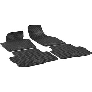 Walser DirtGuard rubberen voetmatten geschikt voor Seat Alhambra, VW Sharan 2010-Vandaag