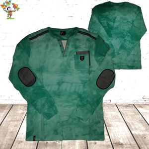 Sweatshirt mintgroen L -Violento-XL-Truien en sweaters