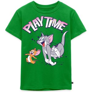 Tom En Jerry Speeltijd Premium T Shirt Kinderen