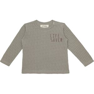 Little Indians Longsleeve Lifesaver - Shirt - Lange Mouwen - Meisjes & Jongens - Maat: 2-3 Y