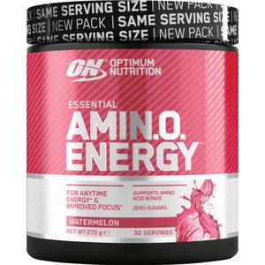 Optimum Nutrition Essential Amino Energy - Watermelon - Pre Workout - BCAA & EAA Aminozuren - 270 gram (30 doseringen)