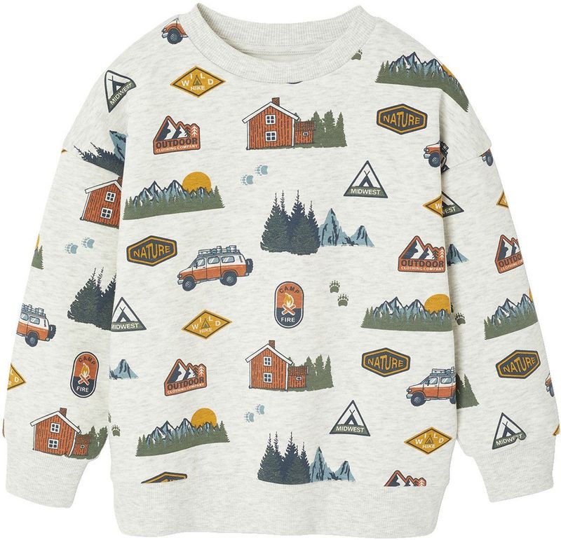 Vertbaudet Sweater met print voor jongens