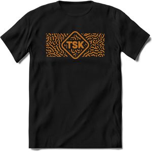 TSK Studio Shirt |Goud | T-Shirt Heren / Dames | Original & vintage | Sport Shirt Cadeau | Maat S