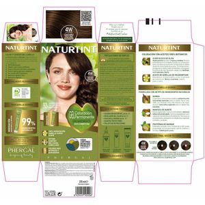 NATURTINT - 5 WB Koperbruin - Biobased Permanente Haarverf - 170 ml