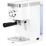 ECG ESP 20301 White - Espressomaker - Watertank 1,25l - Wit - 20 bar - 1250-1450 W