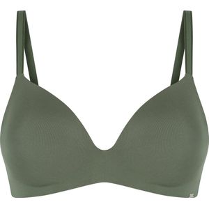 Hunkemöller Dames Lingerie Voorgevormde bh zonder beugel Mona - Groen - maat C75