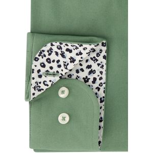 Hugo Boss business overhemd groen