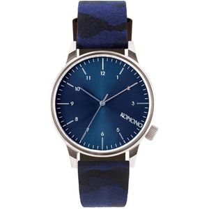 Komono Winston Camo Blue horloge KOM-W2167