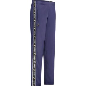 Australian broek met zwarte bies Cosmo blue en 2 ritsen maat 2XS/42