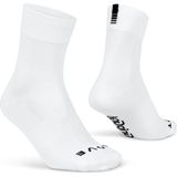 GripGrab - Lightweight SL Performance Zomer Fietssokken 1 Paar Coolmax Wielersport Sokken Regular Cut - Wit - Unisex - Maat XS (35-38)