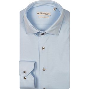 Giordano – Maggiore – Overhemd - Liquid Cotton - Semi Cutaway – Lichtblauw - NOS7878-61