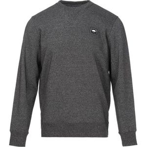 Soulcal - Joggingsweater - ronde hals - Heren - sporttrui - Donker grijs - Maat S