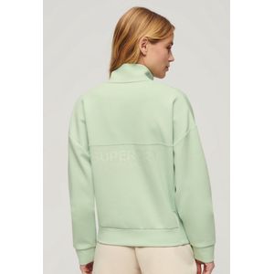 Superdry - Sport Tech Relaxed sweatshirt met halve rits - Dames - Truien