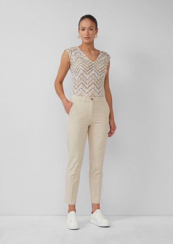 Chino Broek - Slim-fit - Taps Toelopende Pijp - Enkellengte