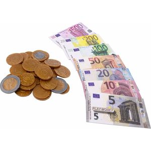 Eurospeelgeld op kaart JohnToy