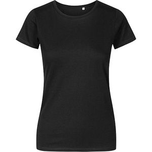 Women's T-shirt met ronde hals Black - 3XL