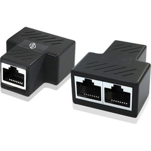 Equivera 1-2 LAN Splitter - Netwerkadapter
