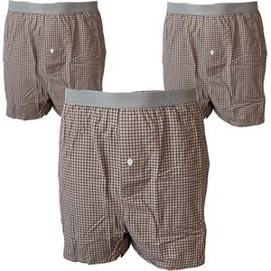 Embrator mannen Boxershorts 3-stuks geruit maat 3XL