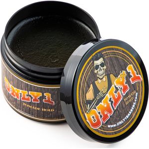 . Only 1 Pomade – Light Hold – 100 ml – Natuurlijke Styling – Geschikt voor Alle Haartypes