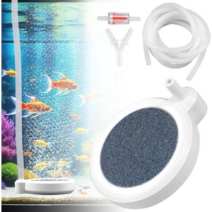 Offervescent Stone for Aquarium 55mm - Nano Air Stone Flooder for Home Fish Market Lake Oxygen Rich