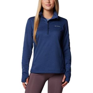 Columbia W Park View��™ Grid Fleece 1/2 Zip Women's Outdoortrui - Collegiate Navy - Maat L