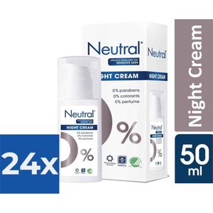 Neutral Nacht Cream 50 ml - Voordeelverpakking 24 stuks
