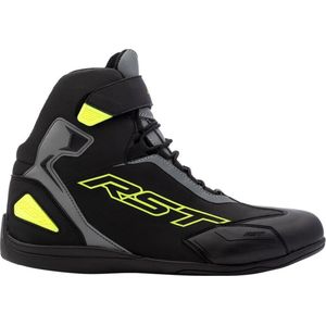RST Sabre Moto Shoe Mens Ce Boot Black Grey Yellow 42 - Maat - Laars