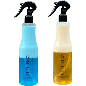 GOLD STYLE 2 Phase Conditioner – Argan Oil & Classic Repair – 2 x 400 ml - Haar Conditioner