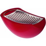 Alessi Rasp - met opvangbakje - Parmenide - AARU01 R - Rood - door Alejandro Ruiz