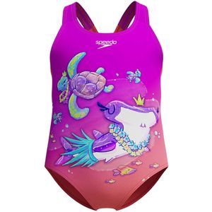 Speedo Digital Printed Zwemkleding Paars 24 Months Meisjes