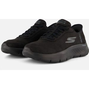 Skechers Go Walk Flex - Mali Dames Instappers - Zwart - Maat 39