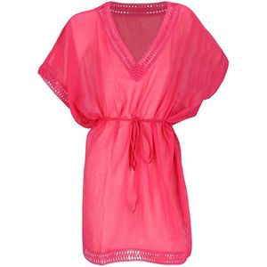 Sarlini - Tuniek Dames - Strandjurkje Fuchsia