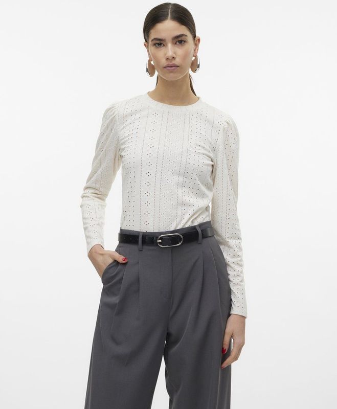 VERO MODA Blousetop VMBILLI Wit