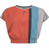Head Racket Padel Crop T-shirt Met Korte Mouwen