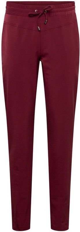 &Co Woman PENNY TRAVEL broek bordeaux (Maat: XS) - Effen