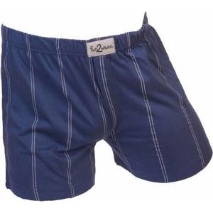 Funderwear / Fun2wear wijde heren boxershort krijtstreep - 1 stuk - XL - Blauw