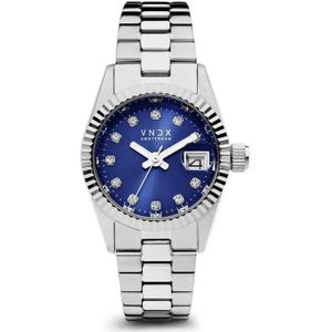 VNDX Amsterdam - Dames horloge - Dare Devil XS Zilver Blauw