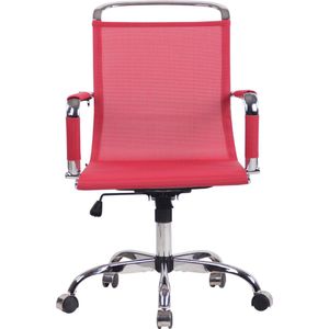 Bureaustoel - Mesh - Comfortabel - Rood