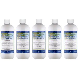 Bodylotion Natural Spa 1 Liter - set van 5 stuks - Voordeelverpakking