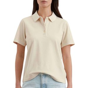 Marc O'Polo - Poloshirt - Effen - Katoenmix - Regular Fit - Korte Mouwen