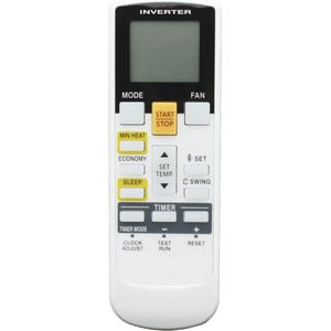 Geschikt voor Vervangende afstandsbediening voor Fujitsu airconditioner AR-RAH1U ook compatibel met AR-RAH1E AR-RAH2E