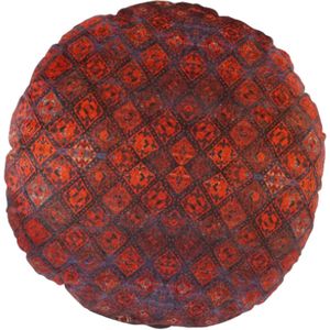 SusaStyle Vloer/poefkussen Farah – Ø90 cm – Zijdezacht – Anti-allergisch – Afneembare hoes – Outlet