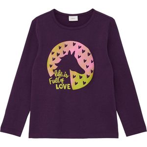 s Oliver - T-shirt - Meisjes - 4836 LILAC PINK