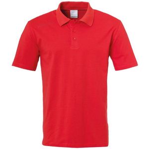 Uhlsport Essential Polo Shirt Rood Maat 3XL