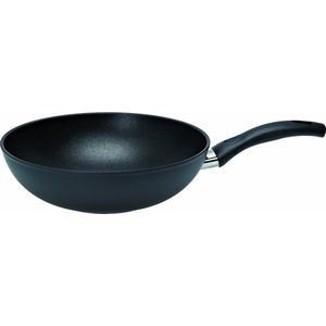 Click & Cook Aluminium Kookpan met Keravis Antiaanbaklaag en opvouwbare handgreep, 20 cm, 3,25 l, zwart