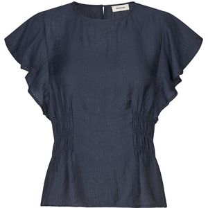 Modstrom Nixonmd top smock blauw