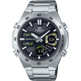 Casio Edifice EFV-C110D-1A3VEF Herenhorloge 46,9 mm - Zilverkleurig